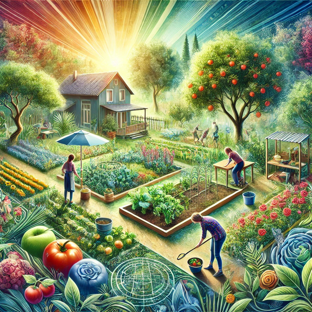 The Role of Home Gardens in Shaping Human Behavior