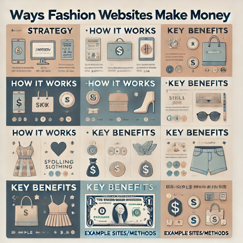 Fashion Sites Making Money