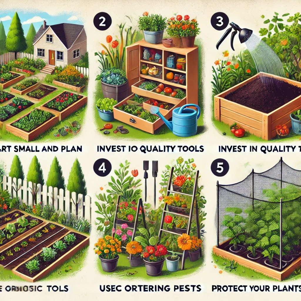 Top 5 Tips for Home Garden Development